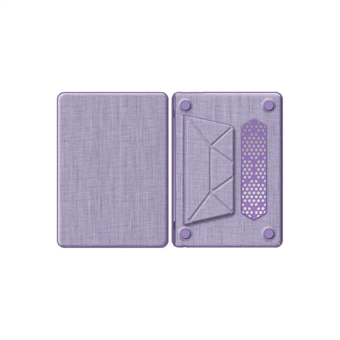 Macbook Air 13.6 Macbook Kumaş Kapak - Mor