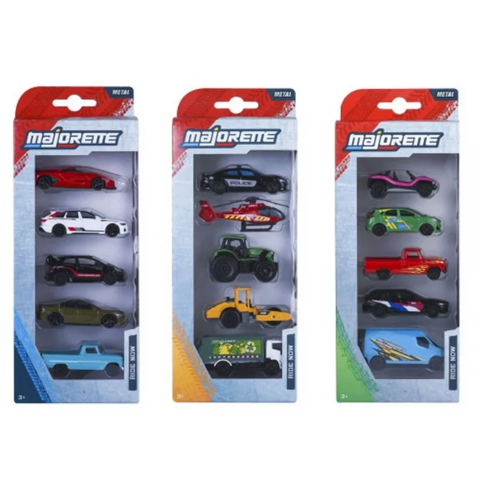 Majorette Street Cars 5li Araç Seti