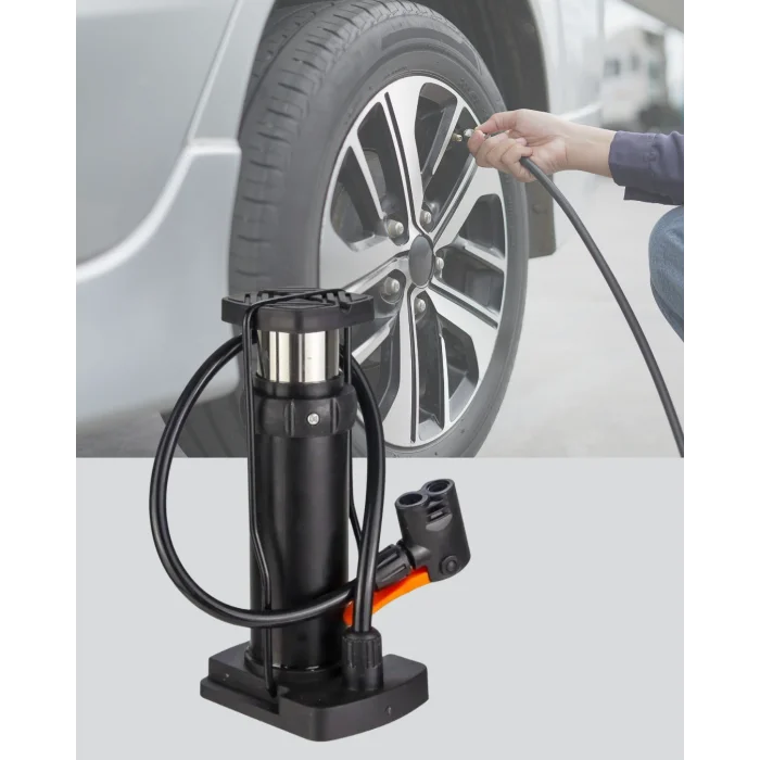 Manuel Ayak Pompası Extra Güçlü Lastik Şişirme Pompası