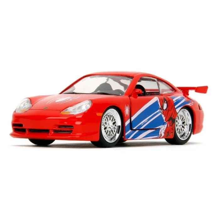 Marvel Spider-Man Porsche 911 GT3 RS Model Araç