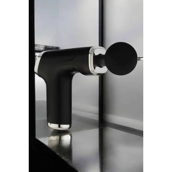 Masaj Tabancası 4 Başlıklı Kas ve Vücut Ağrıları İçin Şarjlı Darbeli