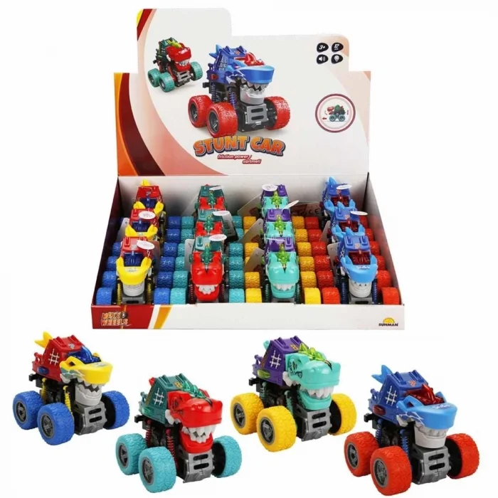 Maxx Wheels Sesli ve Işıklı Sürtmeli Gösteri Arabası