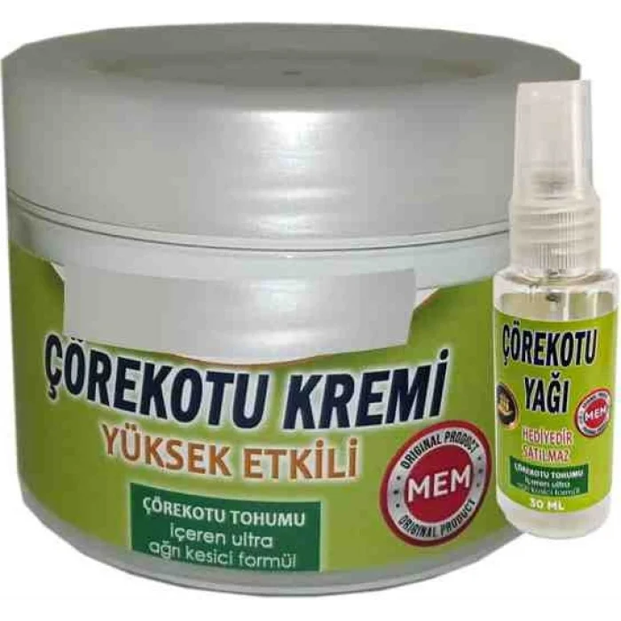 Mem Çörek Otu Kremi 100ML + 30 ml Yağ Set