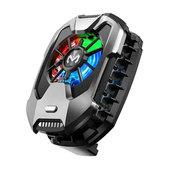 Memo DLA8 Cep Telefon Soğutma Fanı Radyatör Soğutucu Rgb LED Işıklı-(5775)