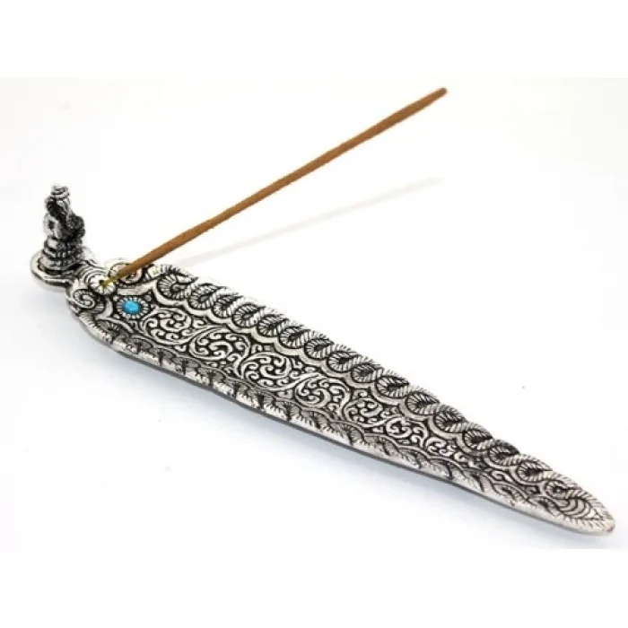 Metal Kayık Ganeşa Tütsülük Model 3