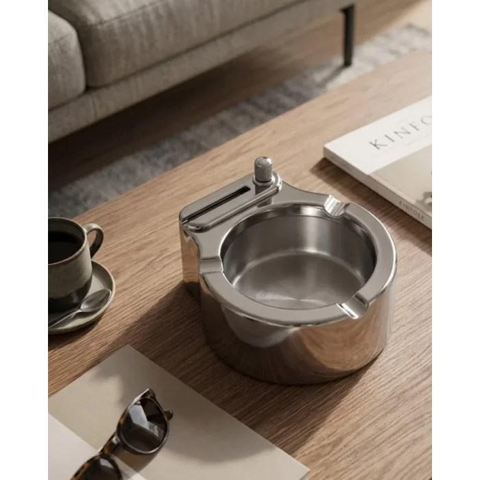 Metal Küllük Çakmaklı Masa Üstü Şık Tasarım