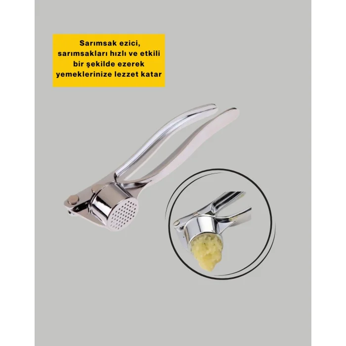 Metal Sarımsak Ezici
