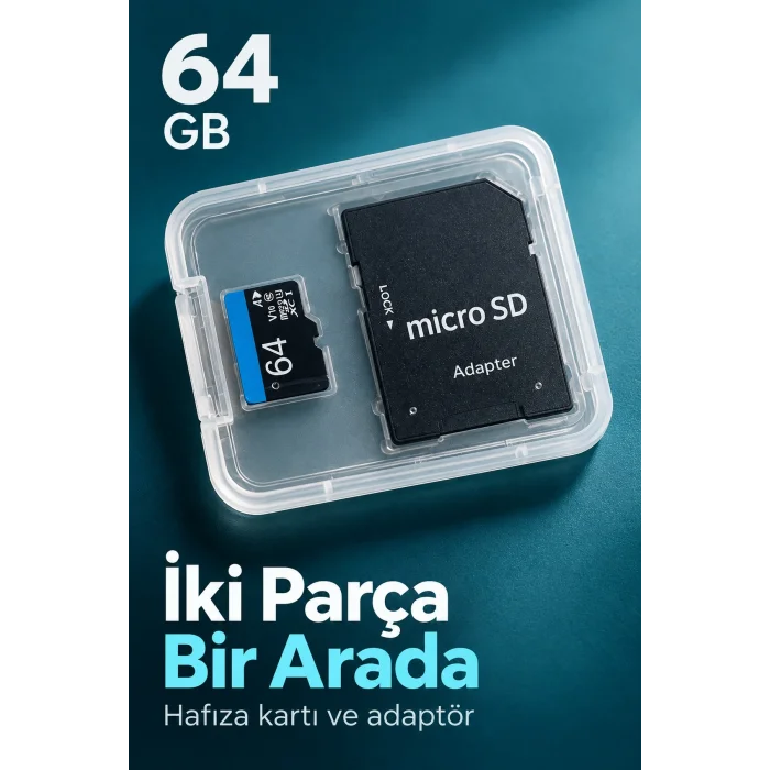 Micro SD Kart ve SD Adaptör Seti