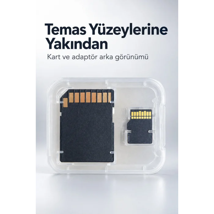 MicroSD Hafıza Kartı 16 GB Adaptörlü Set