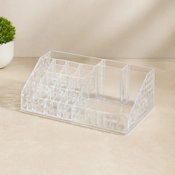 Mika Kristal 16 Bölmeli Makyaj Organizer 12.5x22x7.7 cm