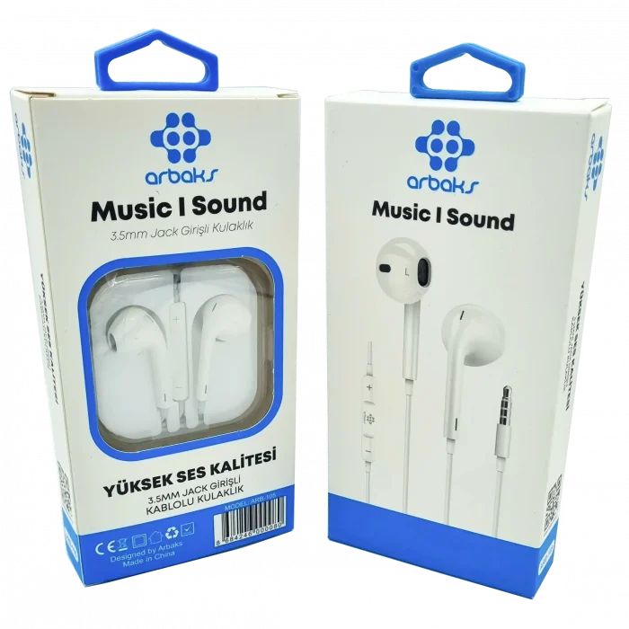 Mikrofonlu Hifi Stereo Bas Kulaklık Arbaks ARB-105