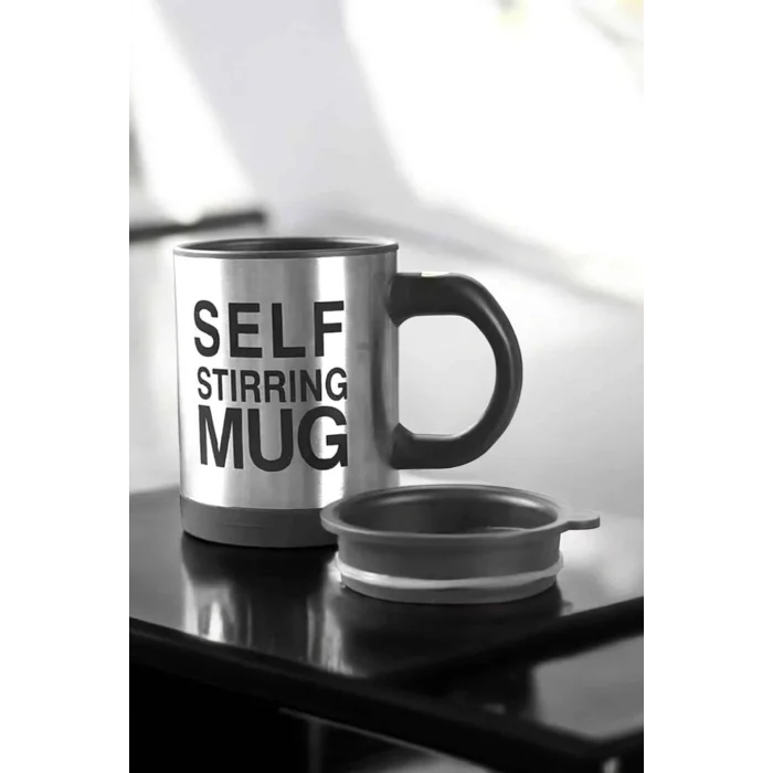 Mikser Kupa Yazılı Mug Bardak Karıştırma Özelliği