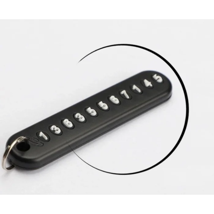 Mini Anahtarlık, Çanta, Araba İçin Çok Amaçlı Numaratör