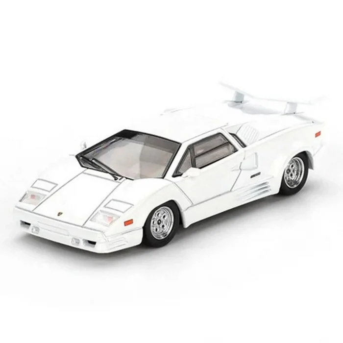 Mini GT 1/64 Lamborghini Countach 25th Anniversary White