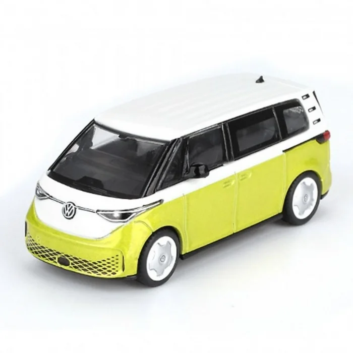 Mini GT 1/64 Volkswagen ID.Buzz Candy White / Pomelo Yellow