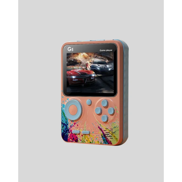 Mini Retro Oyun Konsolu 500 Oyunlu 3.0 İnç Ekran ve Şarjlı Batarya