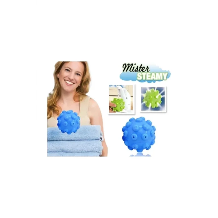 Mister Steamy Buharlı Çamaşır Kurutma ve Ütü Topları (2li)