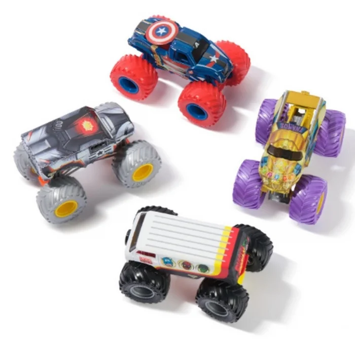 Monster Jam Kamyon Marvel Tekli Paket