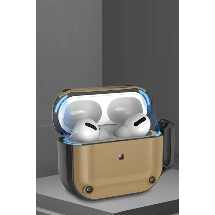 Movenchy Apple Airpods Pro 2 (2.nesil) Asgard Kılıf - Beyaz