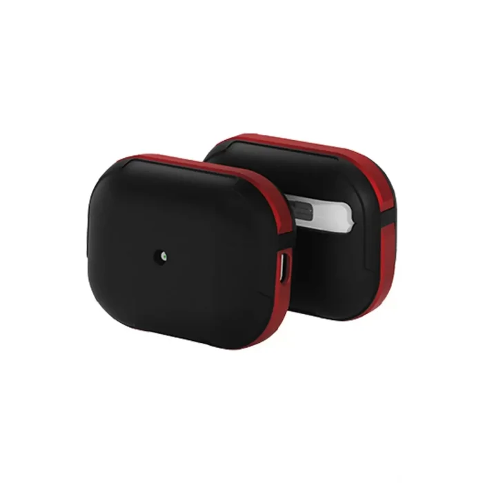 Movenchy Apple Airpods Pro 2 (2.nesil) MO-A8 Armor Kılıf - Kırmızı