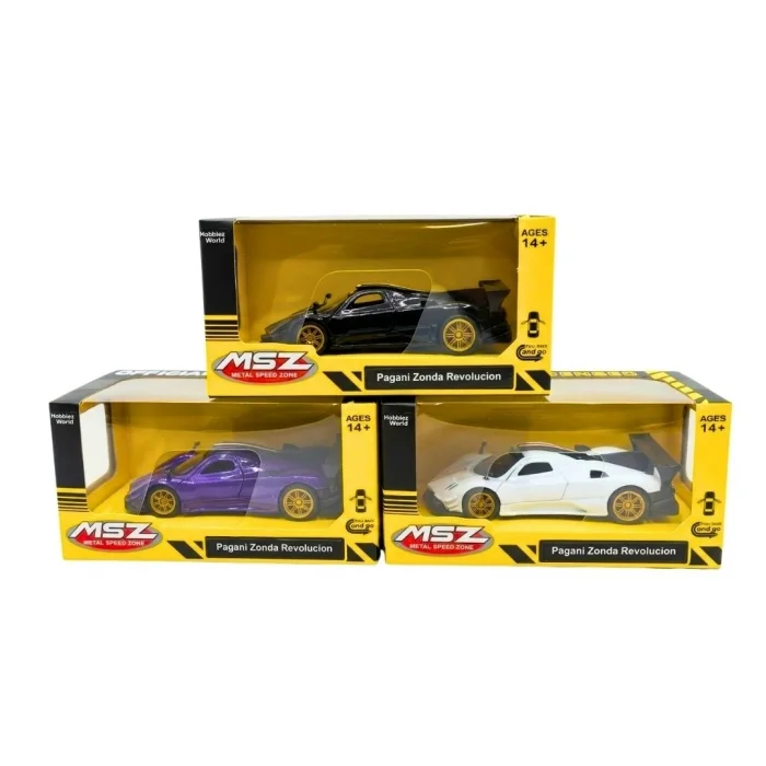 MSZ Model Araba Pagani Zonda Revolucion