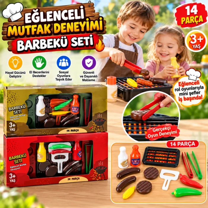 MTN-001 KT 14 PARÇA MANGAL SETİ