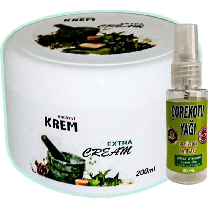 Mucizevi Krem 125 ml + Çörek Otu Yağı Yağı 30 ml