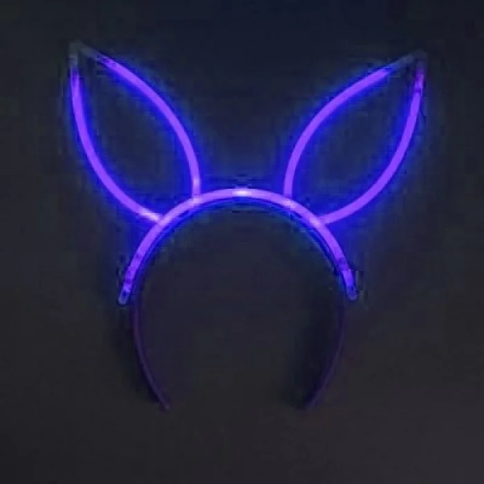 Karanlıkta Yanan Glow Neon Fosforlu Taç - 6 Adet