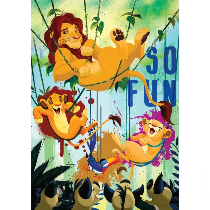 NessiWorld Lion King 50 Parça Puzzle