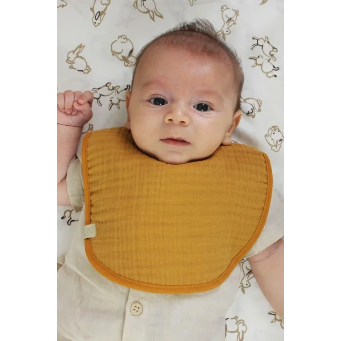 NessiWorld Müslin Önlük 3Lü 60101 Kiremit Bej Hardal