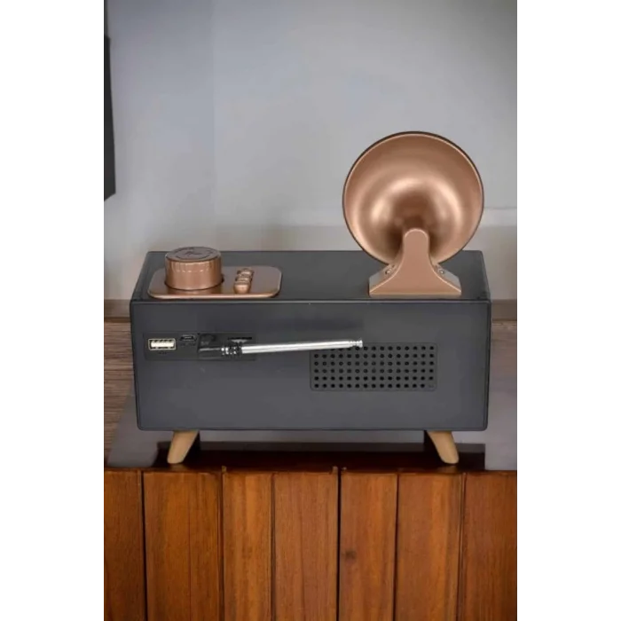 Nostaljik Görünümlü Bluetooth Bağlantılı Speaker