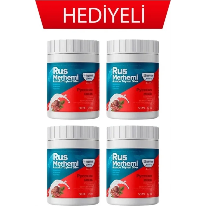 Olegovich Medicine Rus Merhemi 4 Kutu Orjinal Bandrollü