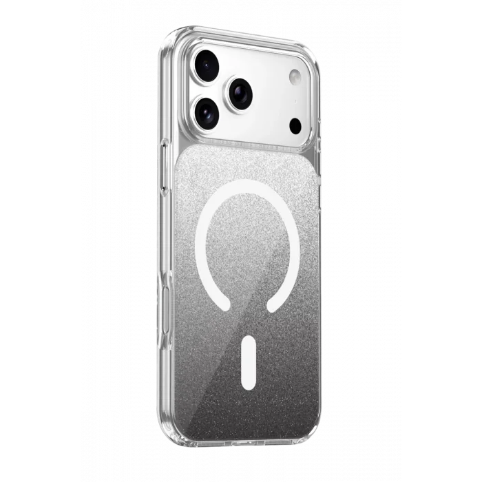 Onegif Apple iPhone 17 Pro Uyumlu Sora Simli Magsafe Kapak - Siyah