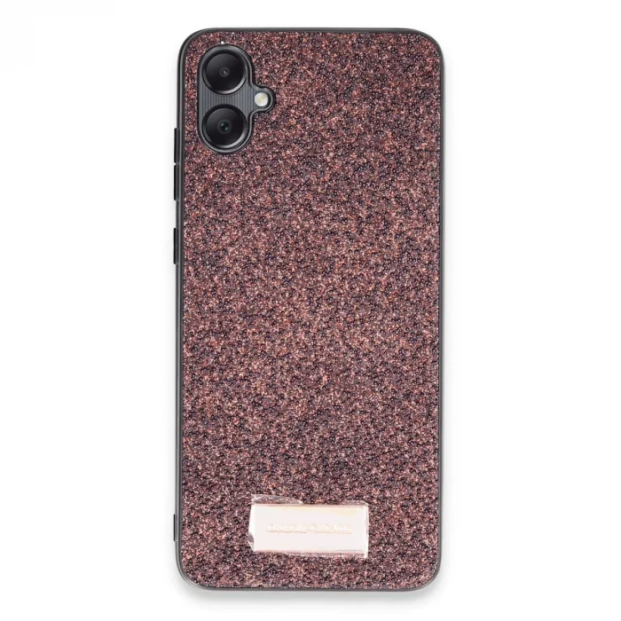 Onegif Samsung Galaxy A05 Bright Simli Kapak - Derin Mor