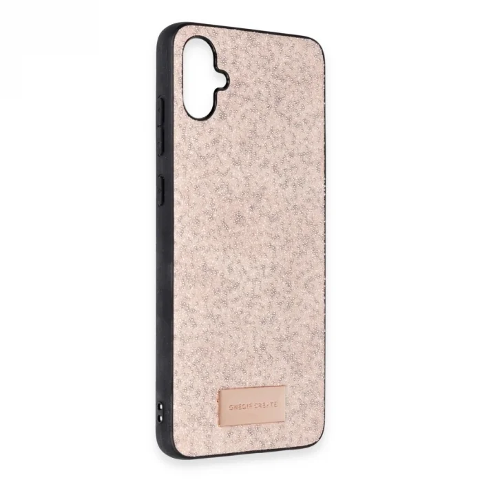 Onegif Samsung Galaxy A05 Bright Simli Kapak - Pembe