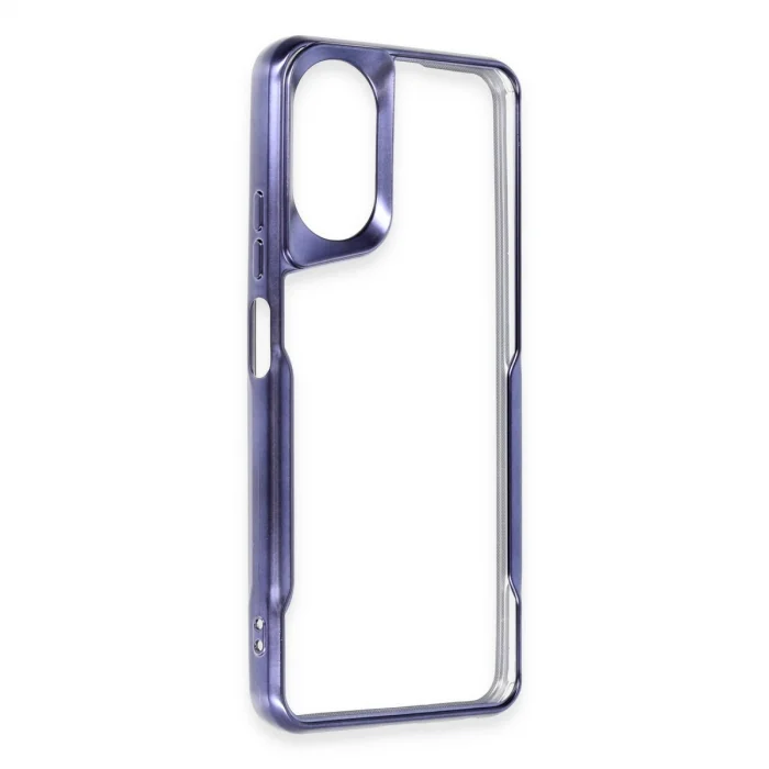 Oppo A38 Kılıf Boyi Silikon Kapak - Lacivert