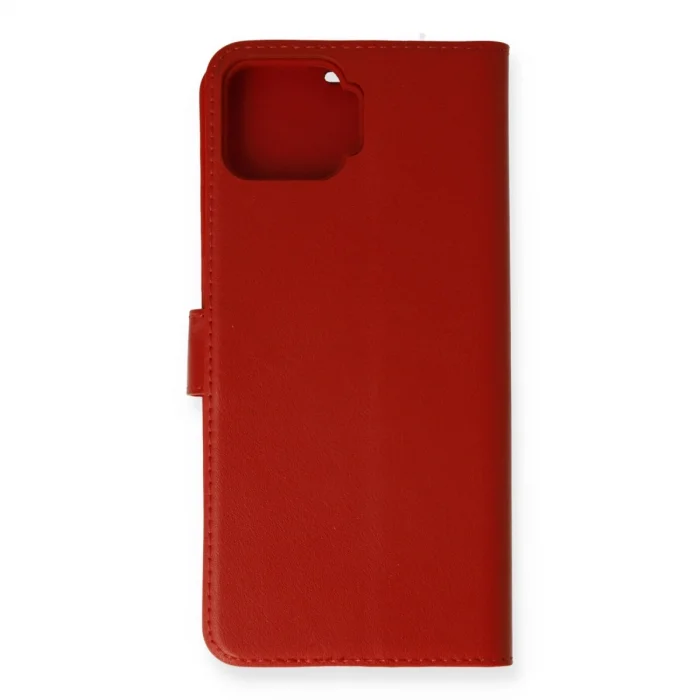 Oppo A73 Kılıf Trend S Plus Kapaklı Kılıf - Kırmızı