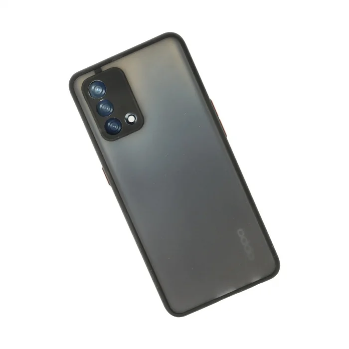 Oppo A74 4g Kılıf Montreal Silikon Kapak - Siyah