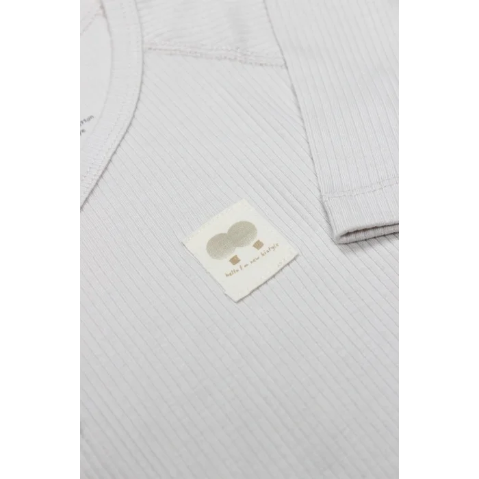 Organic Modal Flying Balloons Kruvaze Uzun Kol Body BS17121 Bej