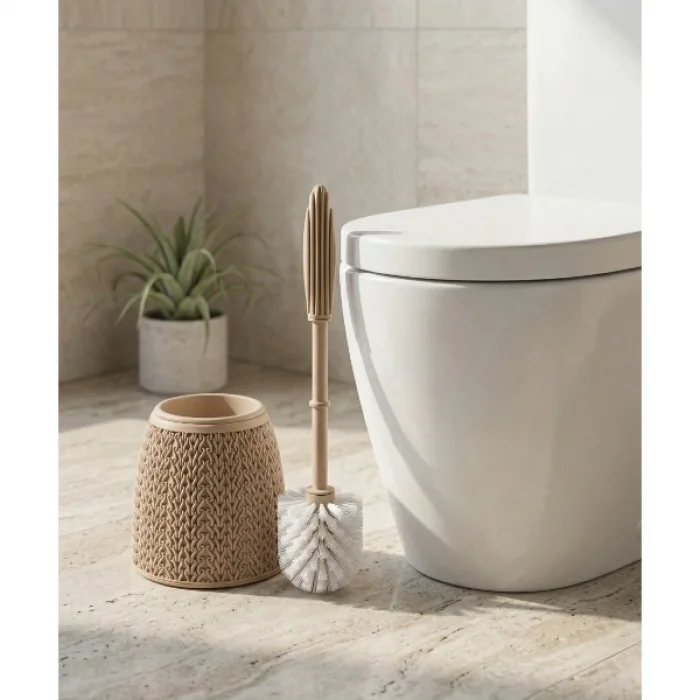 Örgü Desenli Tuvalet Fırçası