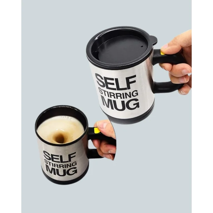 Otomatik Karıştırmalı Termos Kupa | Ergonomik Tasarım