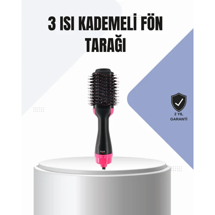 Oval Tasarımlı Profesyonel Fönlü Saç Şekillendirici