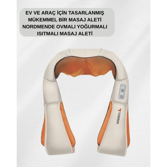 Ovmalı Isıtmalı Elektrikli Masaj Aleti – Boyun, Sırt, Bel, Omuz ve Bacak İçin Profesyonel Masaj Aleti