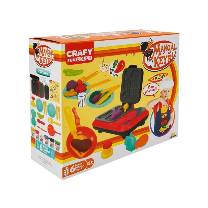 OYUN HAMUR SETİ MANGAL KEYFİ 6X50GR