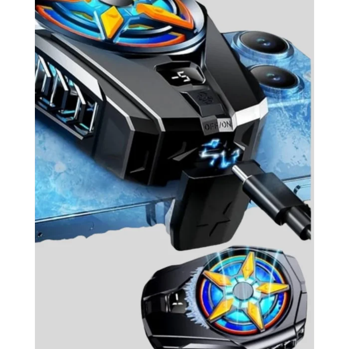 Oyun Telefonu Soğutucu Fan – Şarjlı, Sessiz ve Kompakt Mobil Soğutma Cihazı