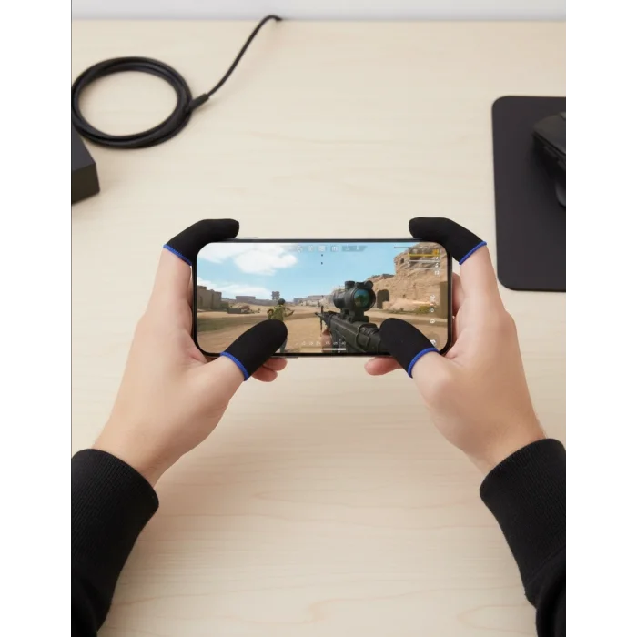 Oyuncu Eldiveni 4lü Set Konforlu Parmaklık Hassasiyetle Tasarlanmış