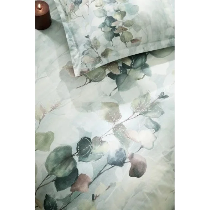 Özdilek Çift Kişilik Ranforce Nevresim Takımı Nature Drip Yeşil