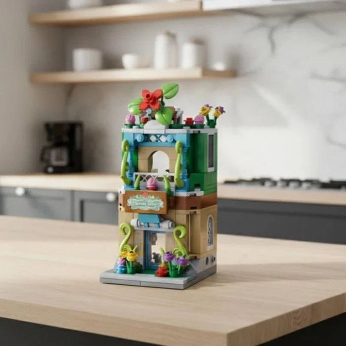 P657037 ÇİÇEK DÜKKANI 280 PARÇA BLOCK OYUNCAK