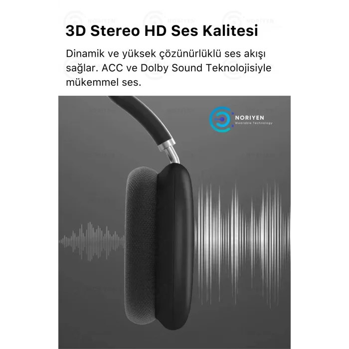 P9 Air Max Gaming Premium Mikrofonlu Kablosuz Ios Android Uyumlu 5.0 Bluetooth TWS Oyuncu Kulaklık