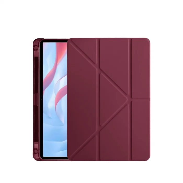 Pad X9A Kalemlikli Mars Tablet Kılıfı - Mürdüm